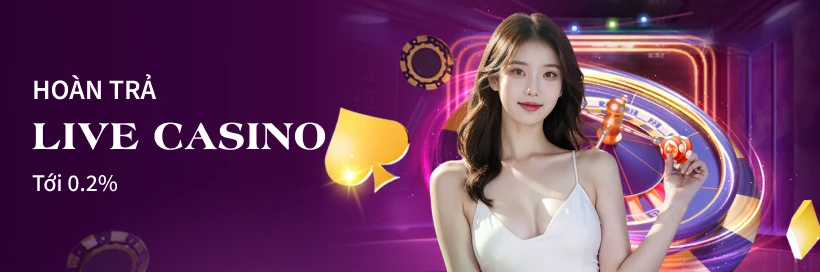 Hoàn Trả Live Casino Vô Hạn TX88